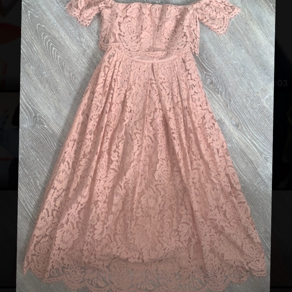 off the shoulder dress